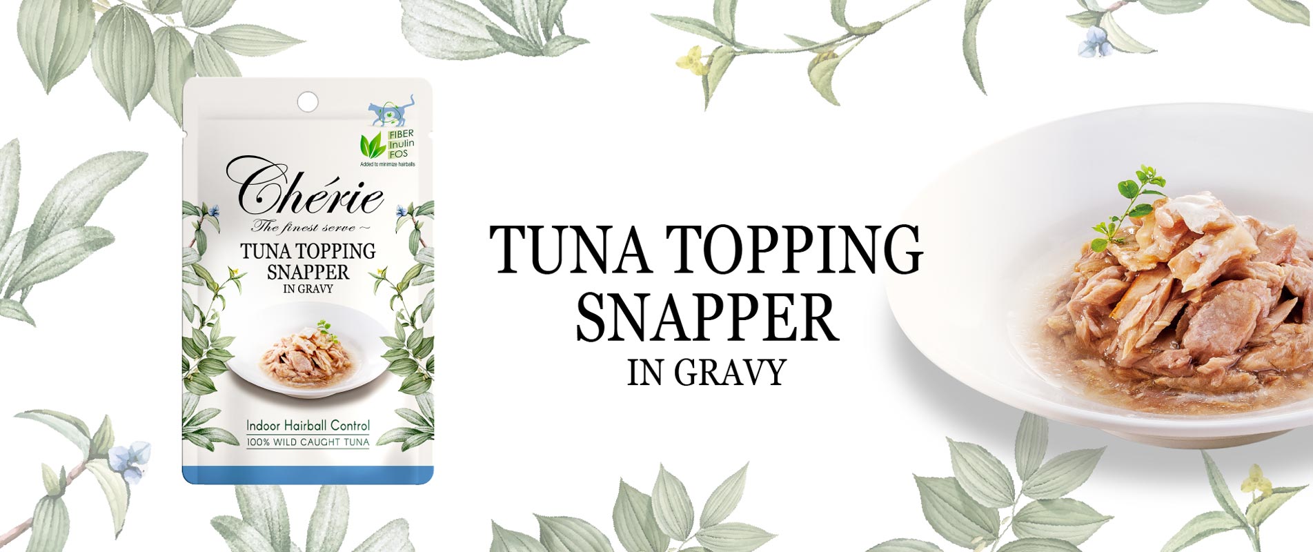 Tuna Topping Snapper in Gravy