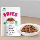 Chicken, Tuna with Lamb Chunk in Gravy