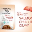 Chicken with Salmon Chunk in Gravy