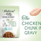 Chicken with Tuna Chunk in Gravy