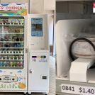 Vending machine sells Cherie and Natural Kitty in Singapore