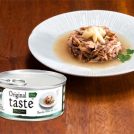 Tuna Loin Flakes with Fresh Snapper in Sauce