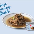 Tuna with Anchovy in Broth
