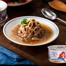 Tuna with Squid in Broth